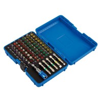 DRAPER Coloured Screwdriver Bit Set With Magnetic Holder (60 piece) £21.99